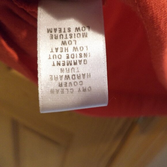 St. John Zip Hooded Jacket with Tank~Red See-thru, Long sleeves, Full Zip Size:M - Picture 9 of 15